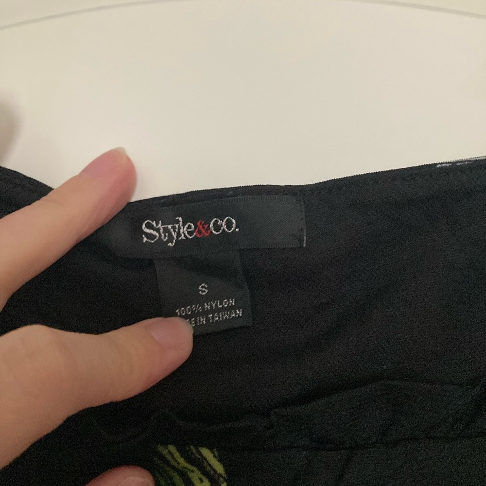 Style Co Small Floral Blouse - Picture 2 of 3